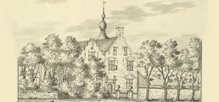 Boothstraat 6 voor de verbouwing van 1659
