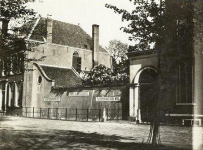 tuin naast Janskerkhof 14; overblijfsel claustraal erf V