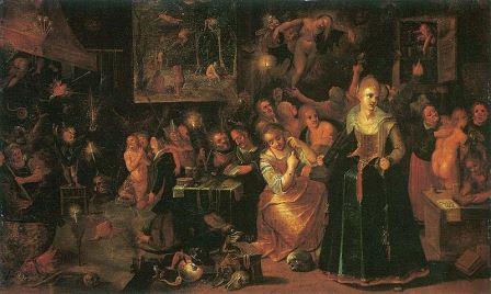 Frans Francken II, Heksenkeuken