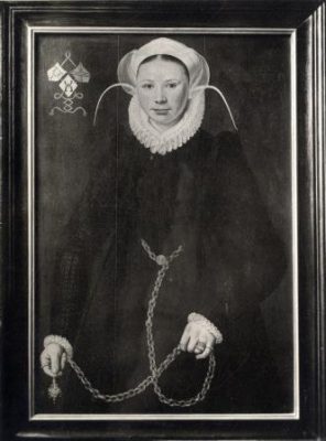 Elysabeth Jans van Royen, tweede echtgenote van grootvader van Johan van Nellesteyn, eigenaar Janskerkhof 15a, 1585 (collectie Het Utrechts Archief)