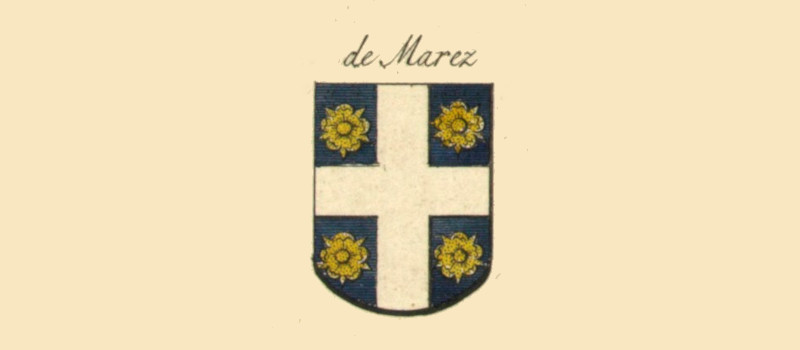 familiewapen de Marez