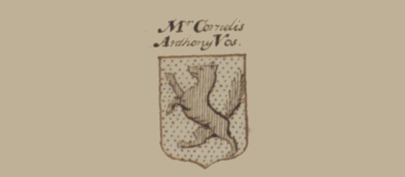 Cornelis Anthony Vos, familiewapen