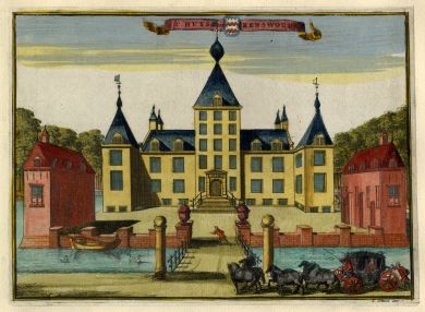 Kasteel Renswoude, eigendom van Frederik Adriaan van Reede van Renswoude en Maria Duyst van Voorhout