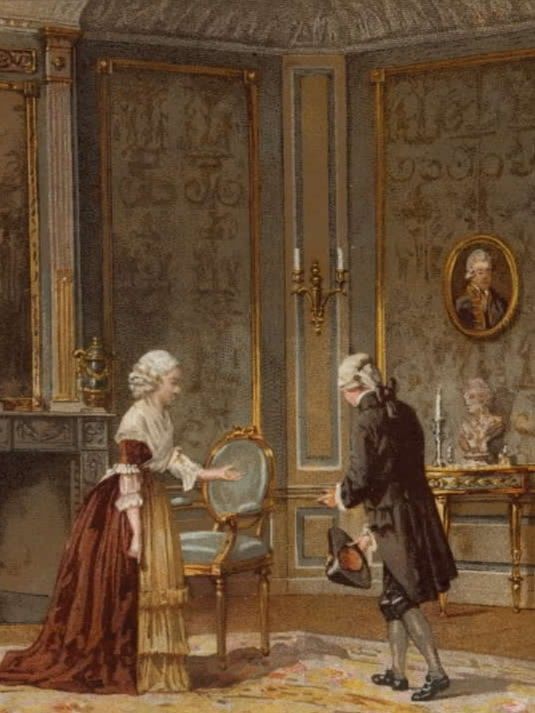 Interieur Janskerkhof 17 rond 1792